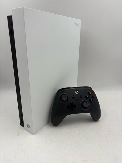 Xbox One X Console, 1TB, Robot White, 3rd Party Controller
