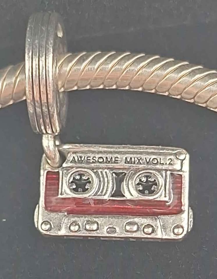 Pandora Sterling Silver Bracelet - Guardians Of The Galaxy Awesome Mix Vol. 1&2 Charm - 18" - Boxed