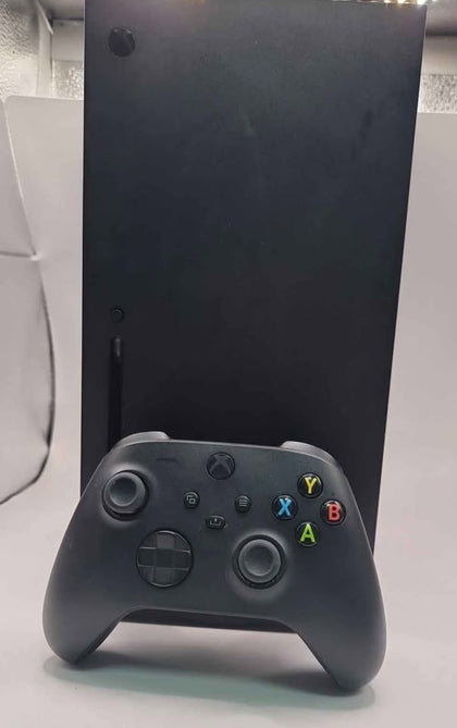 Microsoft Xbox Series X 1TB Console Black - Unboxed With Black Controller & wires