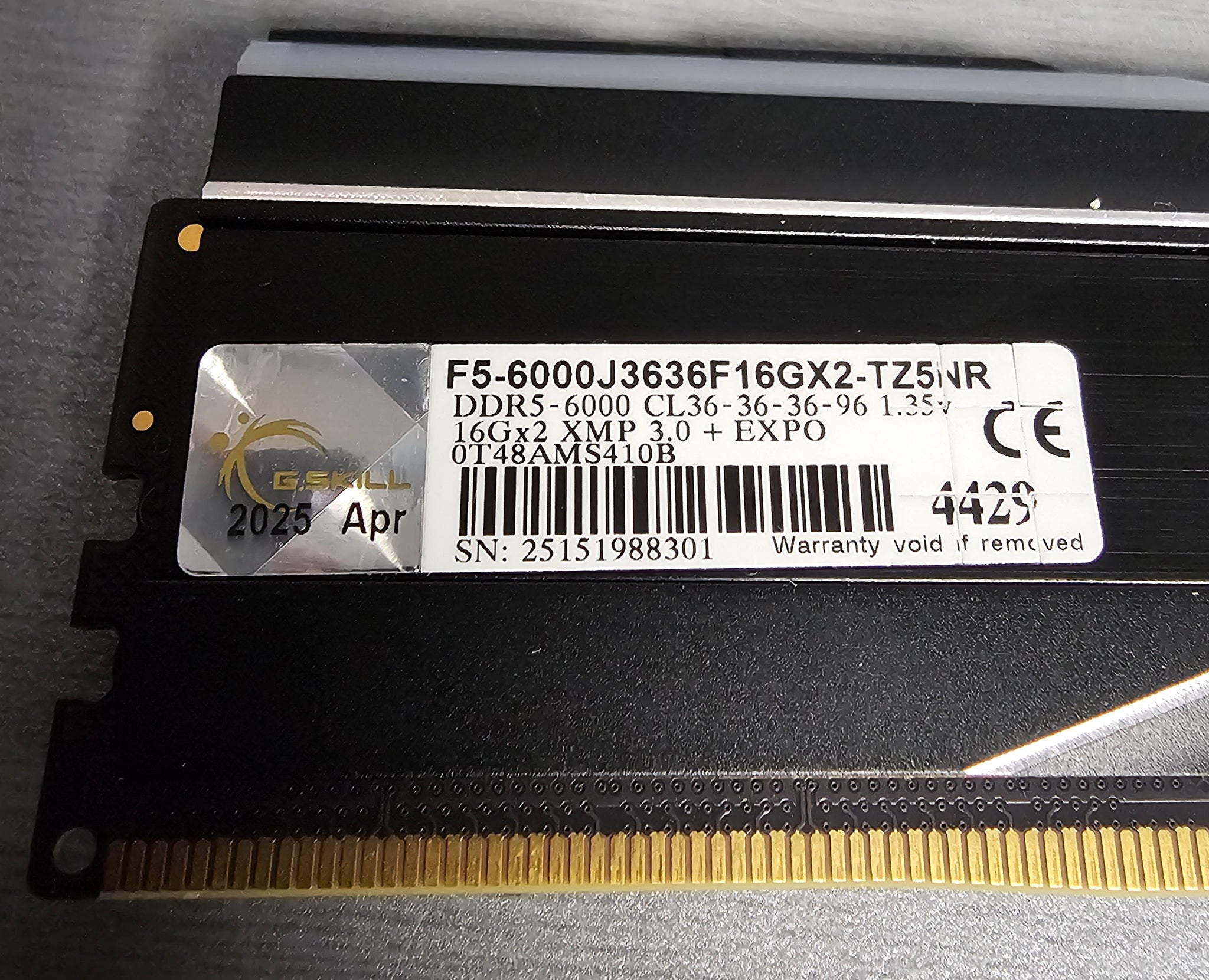 2X Trident Z5 Neo RGB F5-6000J3636F16GX2-TZ5NR