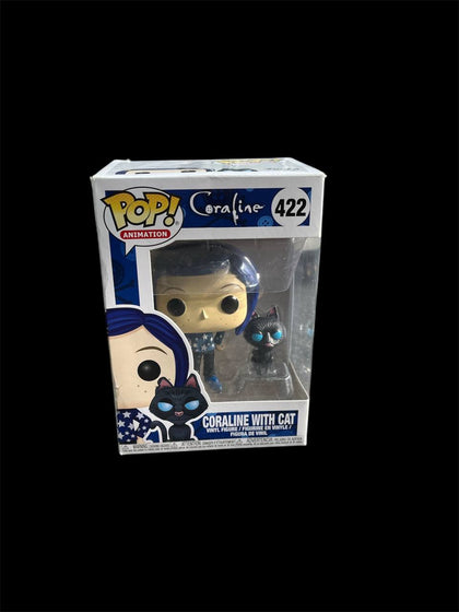 Funko 422 Pop! Coraline with Cat! ** Collection Only - Wythenshawe **