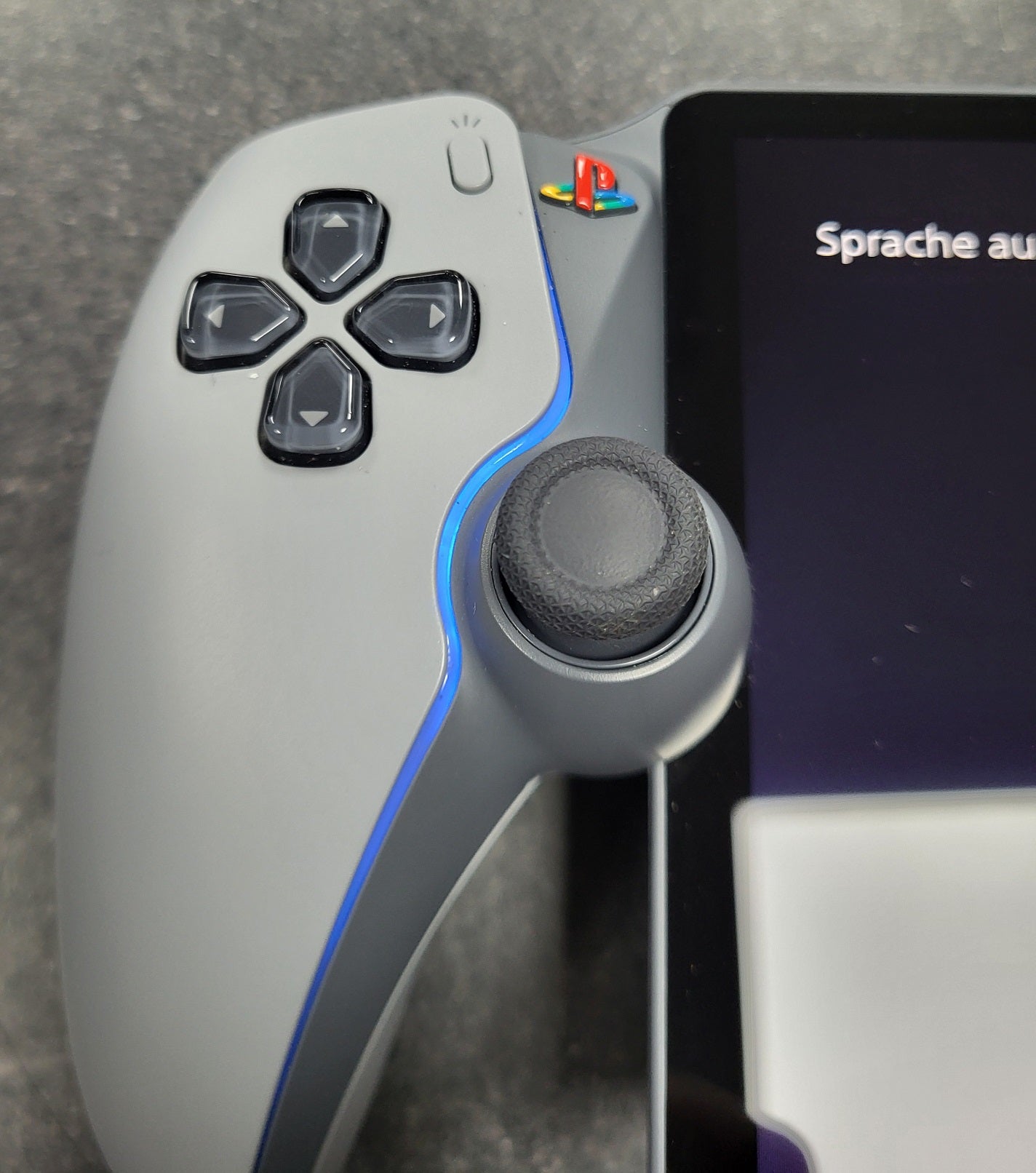 Playstation Portal Remote Player 30th Anniversary Limited Edition. Grey, Unboxed With Original Charger Cable
