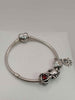 (925 ALE Hallmarked&Tested), Pandora Family Bracelet With Four Charms