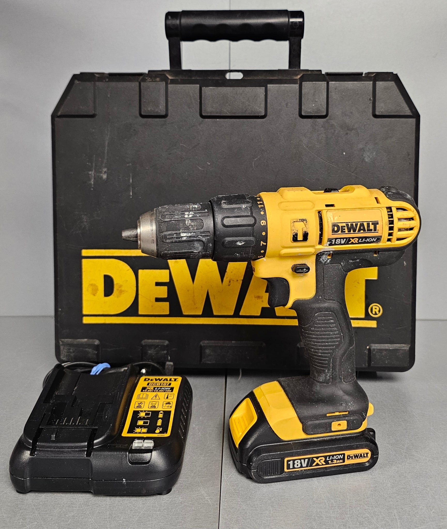 DeWalt DCD776 18V Li-Ion Cordless Drill with 1.3Ah Battery and Charger