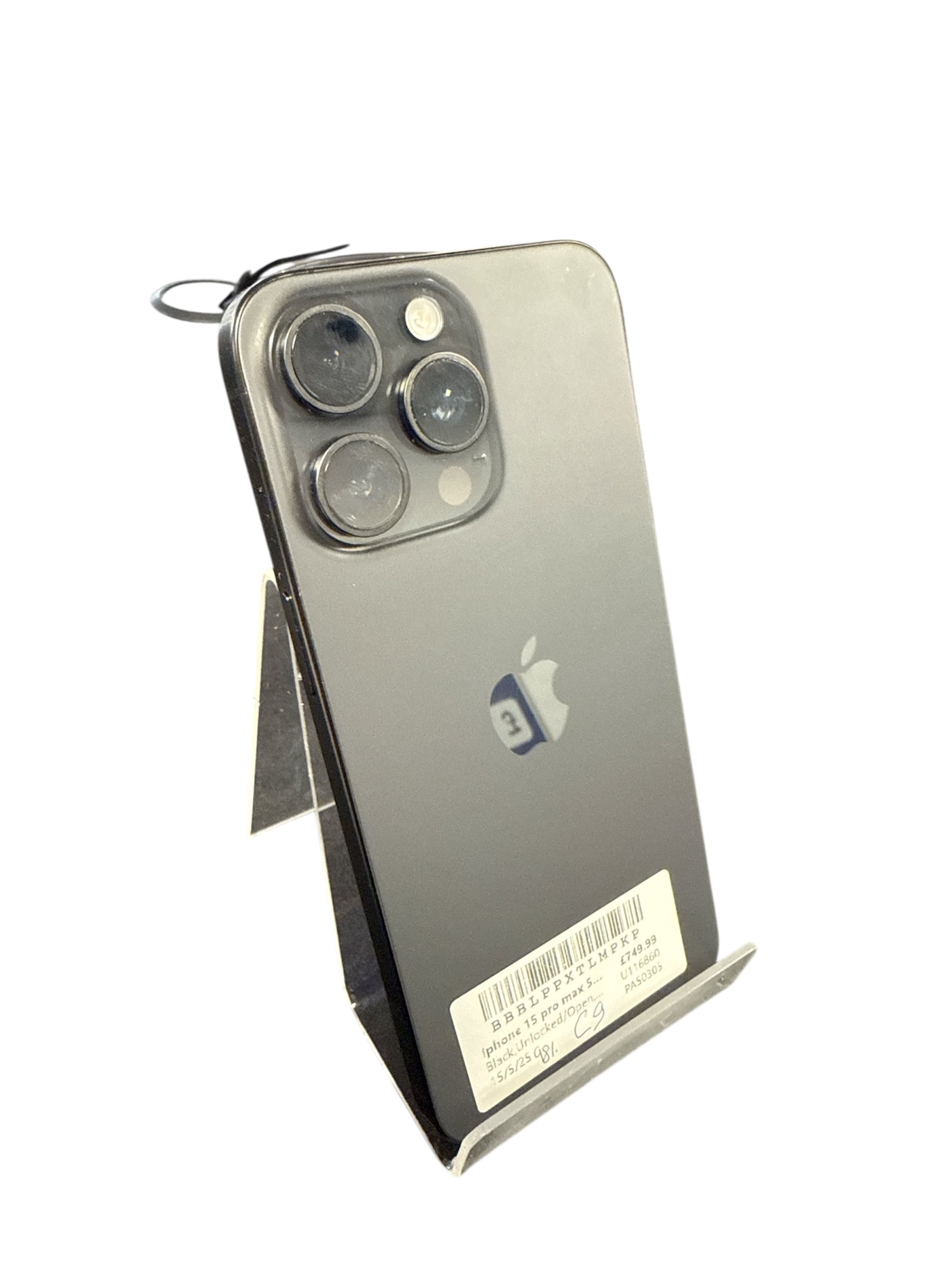 Apple iPhone 15 Pro Max - 512 GB - Black Titanium
