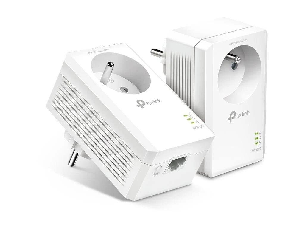 TP-Link AV1000 Gigabit Passthrough Powerline Starter Kit *Collection Only*