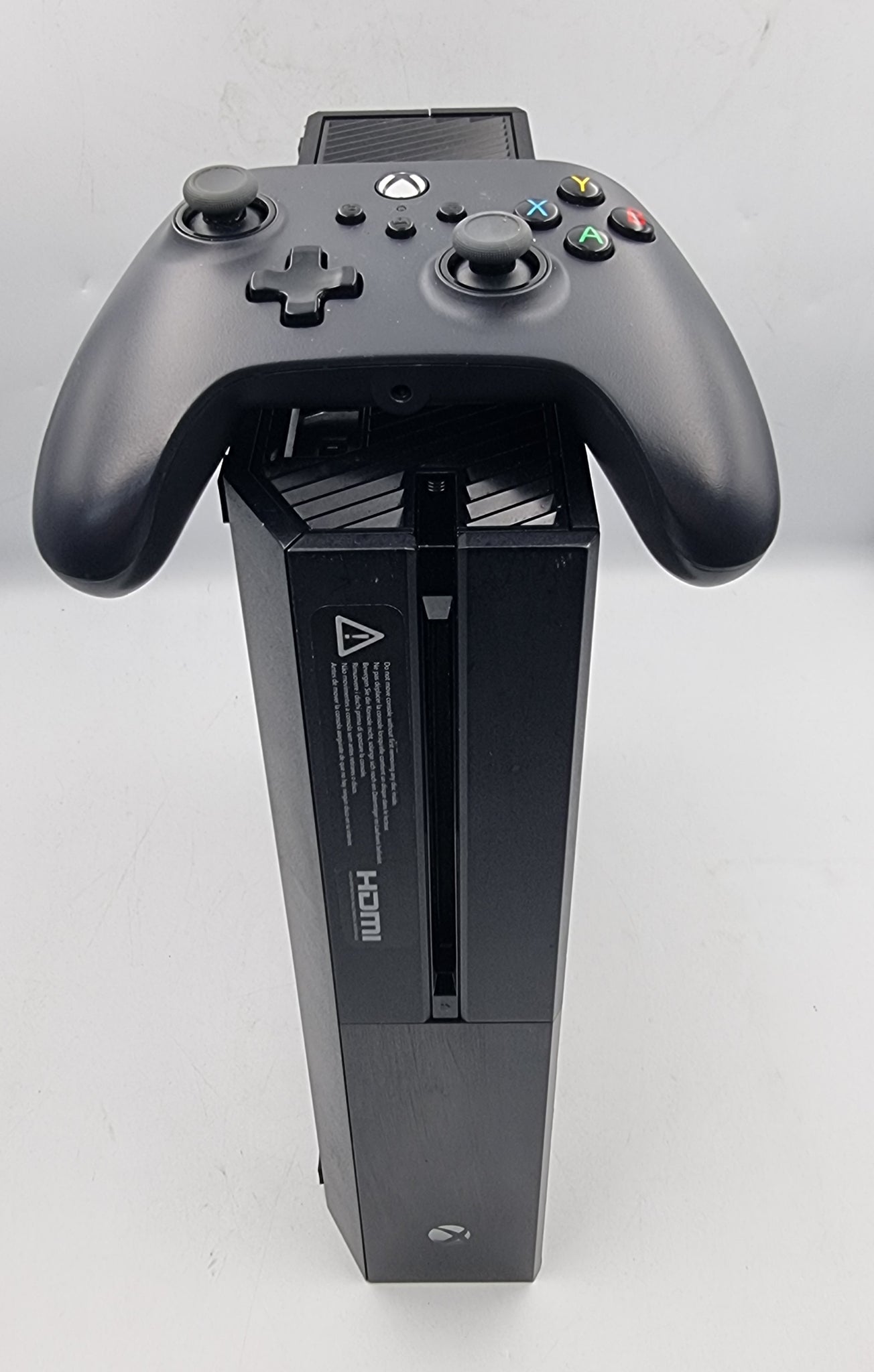 Microsoft Xbox One 500GB black gameing Console with 1 x power A controller and all leads UNBOXED