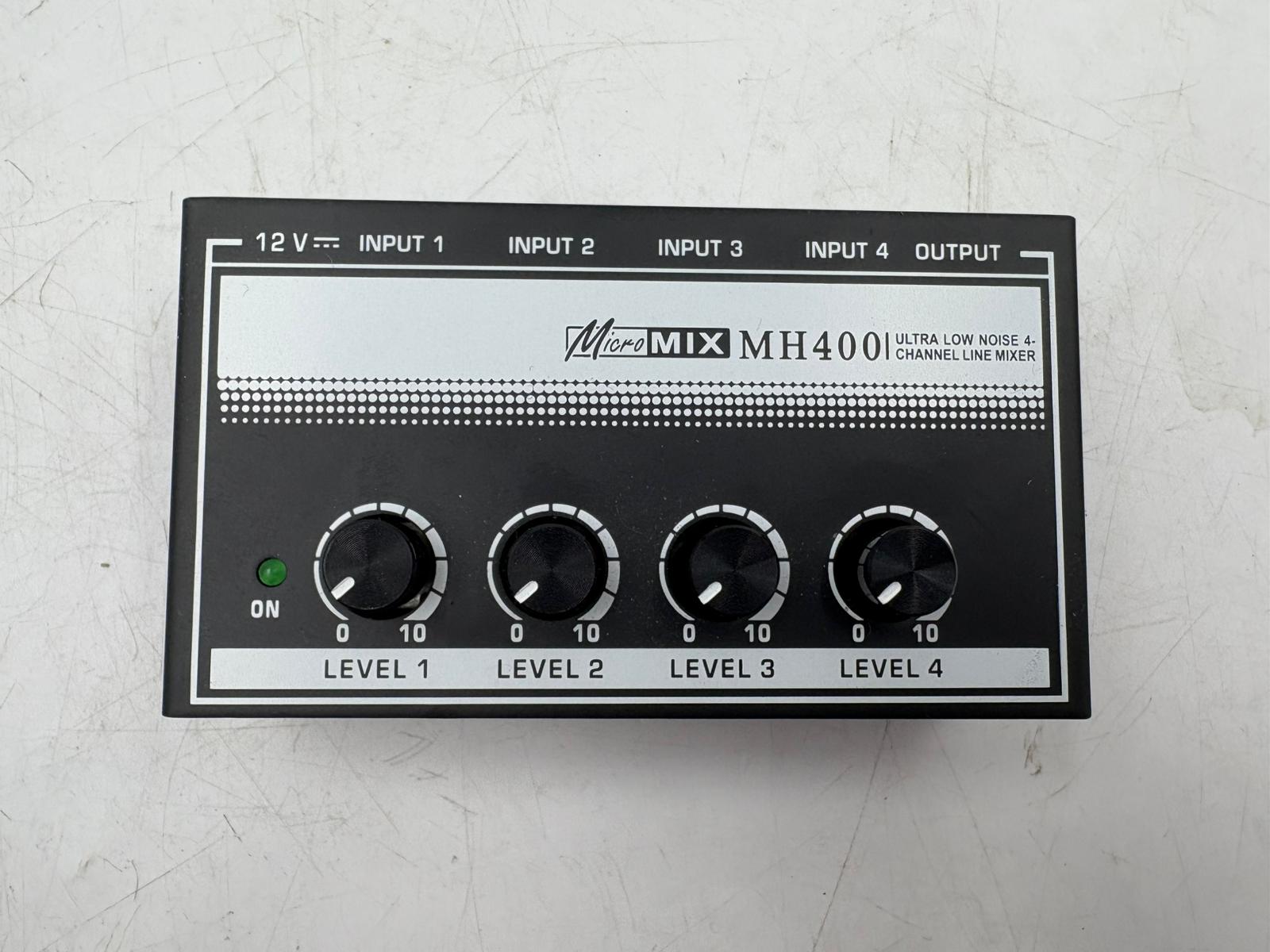 Mh400 Ultra Low-noise 4-channel Line Mixer
