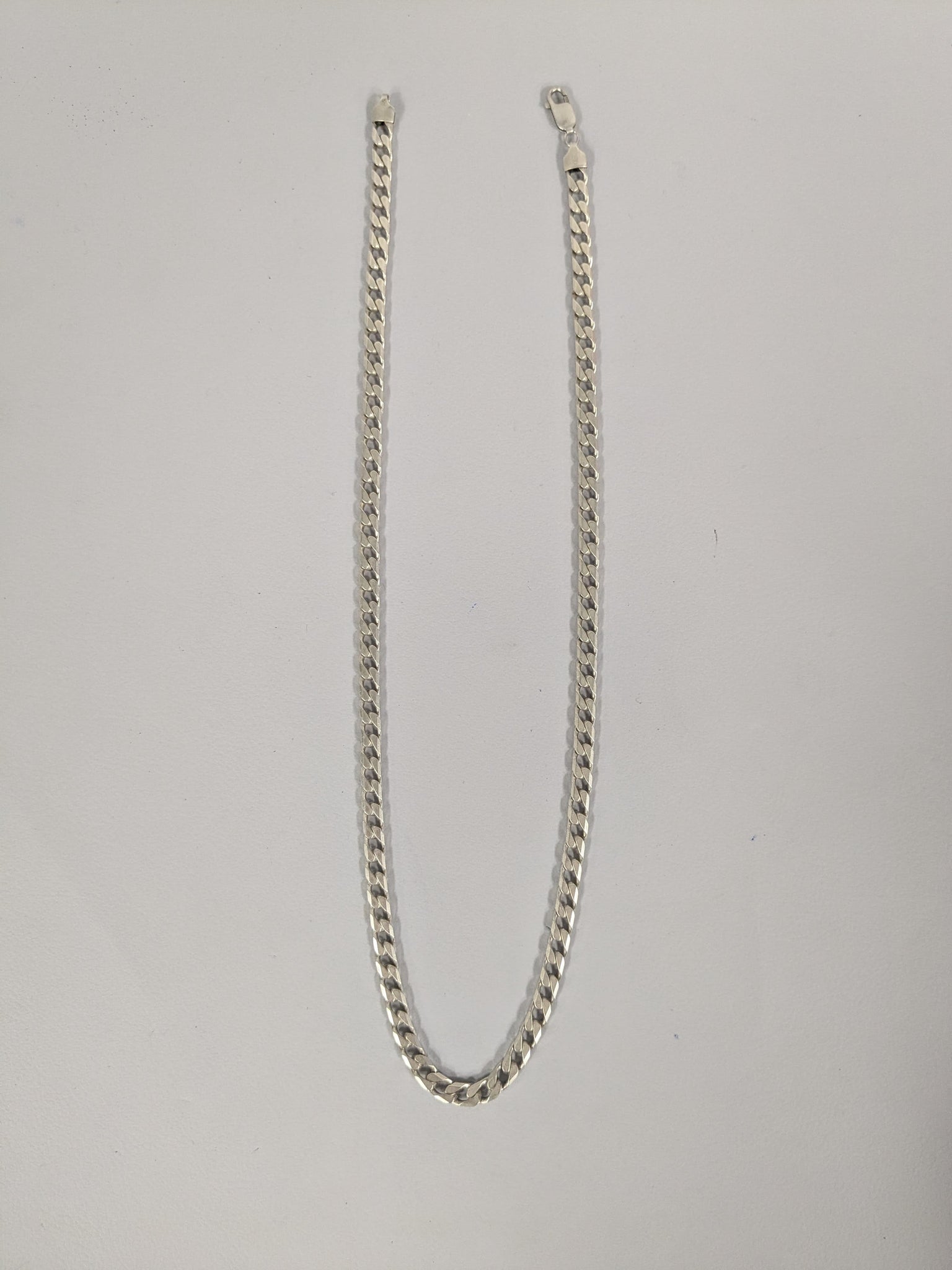 Silver 925 21" Curb Chain