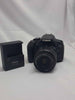 Canon EOS 650D Digital SLR Camera - With 18-55mm EF-S IS II - With Charger