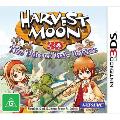Harvest Moon The Tale of Two Towns 3DS Game