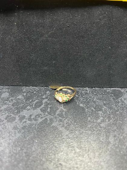 9ct Ladies' Gold Ring (Size N), 2.8g