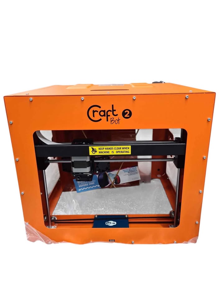 CRAFT BOT 2 Thermoplastics Fused Filament Fabrication 3D Printer **BRAND NEW**