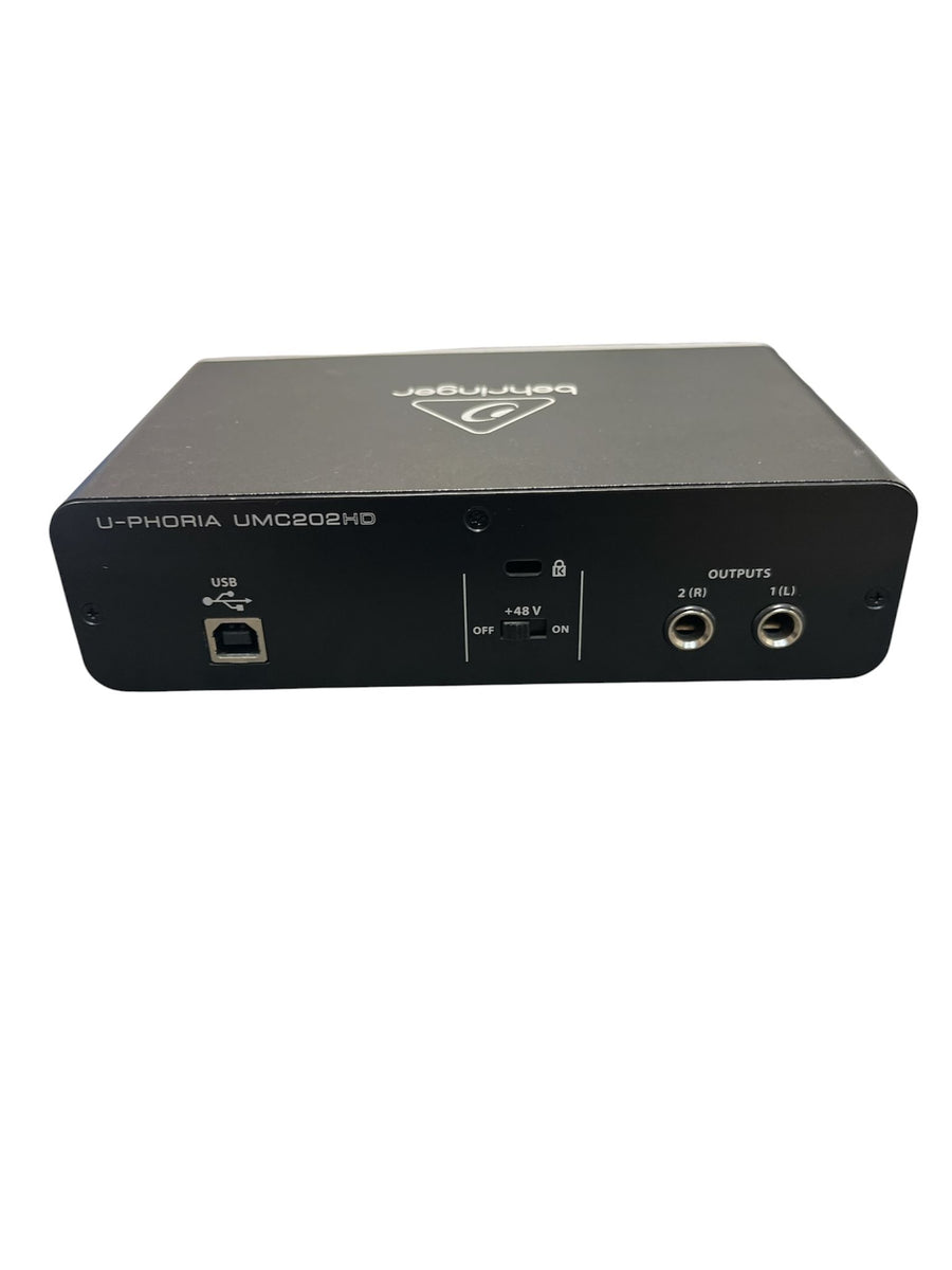 Behringer U-PHORIA UMC202HD USB Audio Interface | Cash Generator