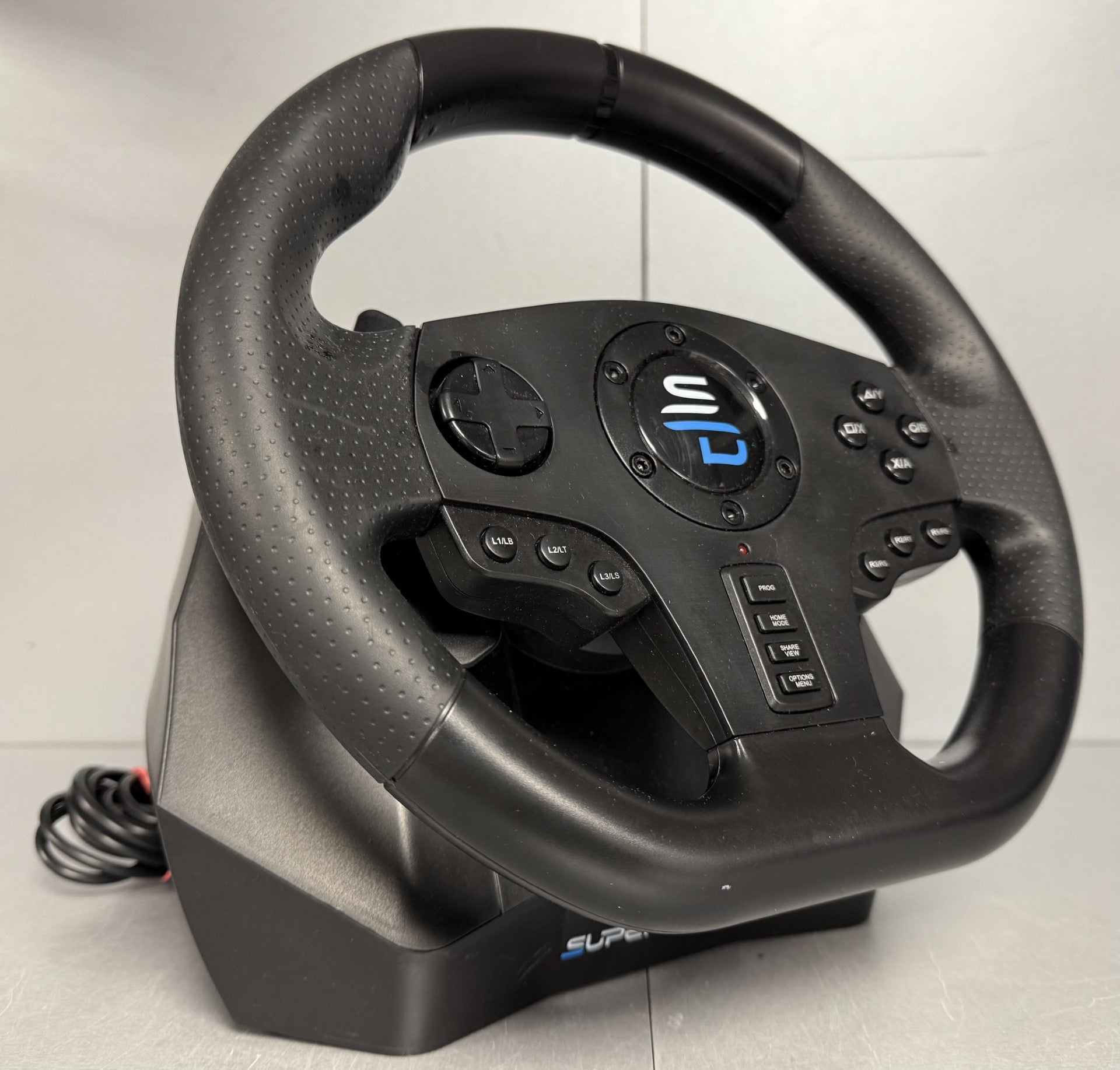 Subsonic GS 850X Universal Gaming Steering Wheel ** PS4 Only **