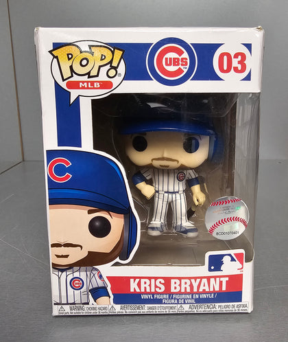 POP ACTION FIGURE OF KRIS BRYANT #3 **Collection Only**