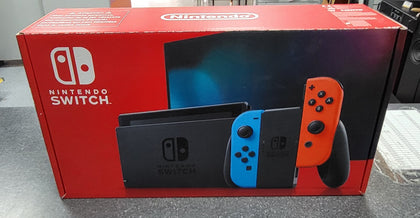 Nintendo Switch Console - 32GB + Neon Red/Blue Joy-Con - Boxed