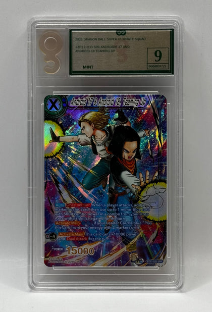 Dragon Ball Super Card Game, Android 17 & Android 18, Teaming Up MINT - Chesterfield
