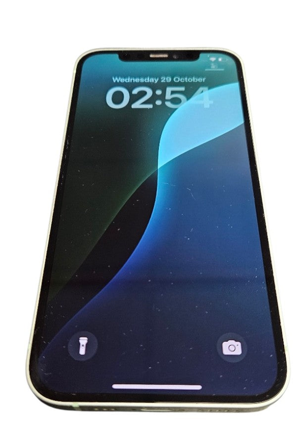 Apple iPhone 12 64gb (87% Battery) - Mint Green - Unboxed