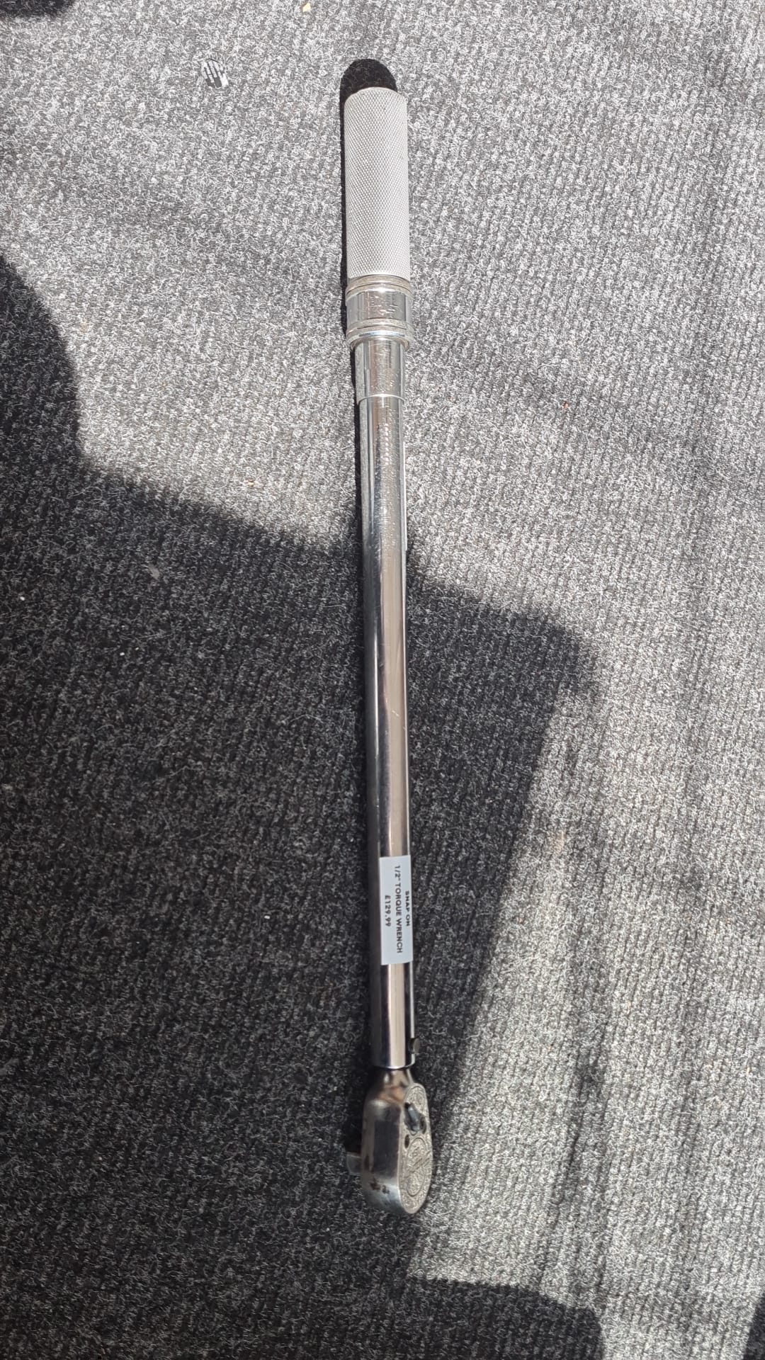 snap on 1/2" torque wrench qc3r250