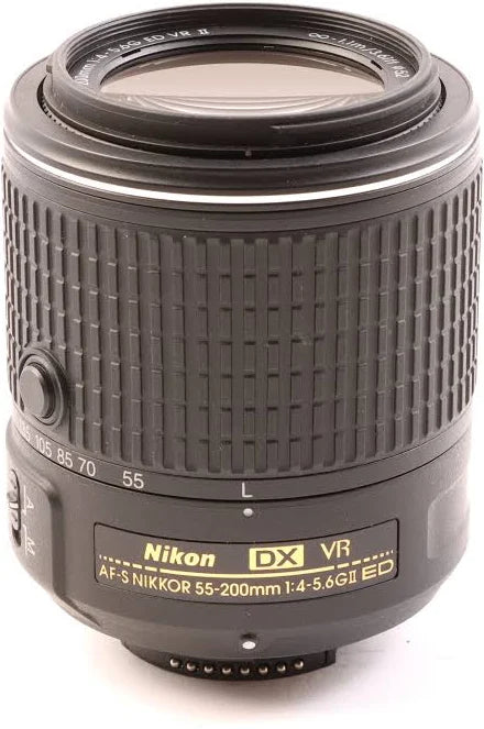 Nikon AF-S DX NIKKOR 55-200mm f/4-5.6G ED VR Lens Boxed | Cash
