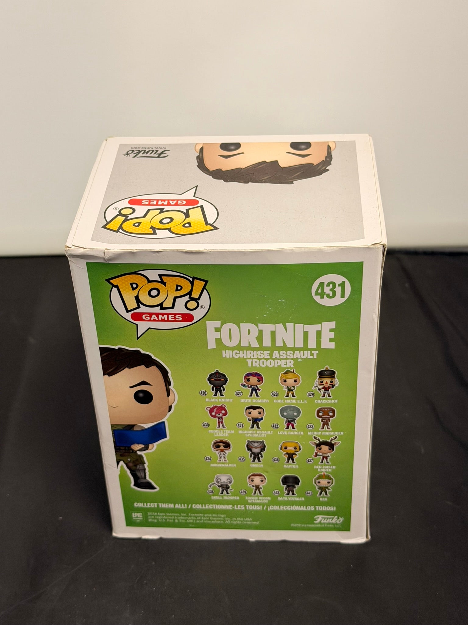funko pop fortnite 431 highrise assault trooper