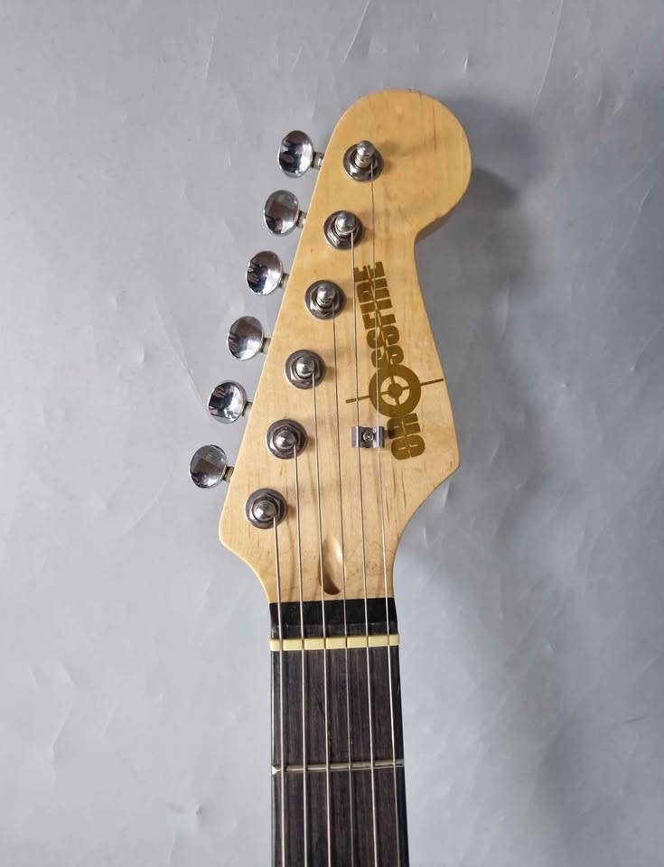 CrossFire Black Electric Guitar