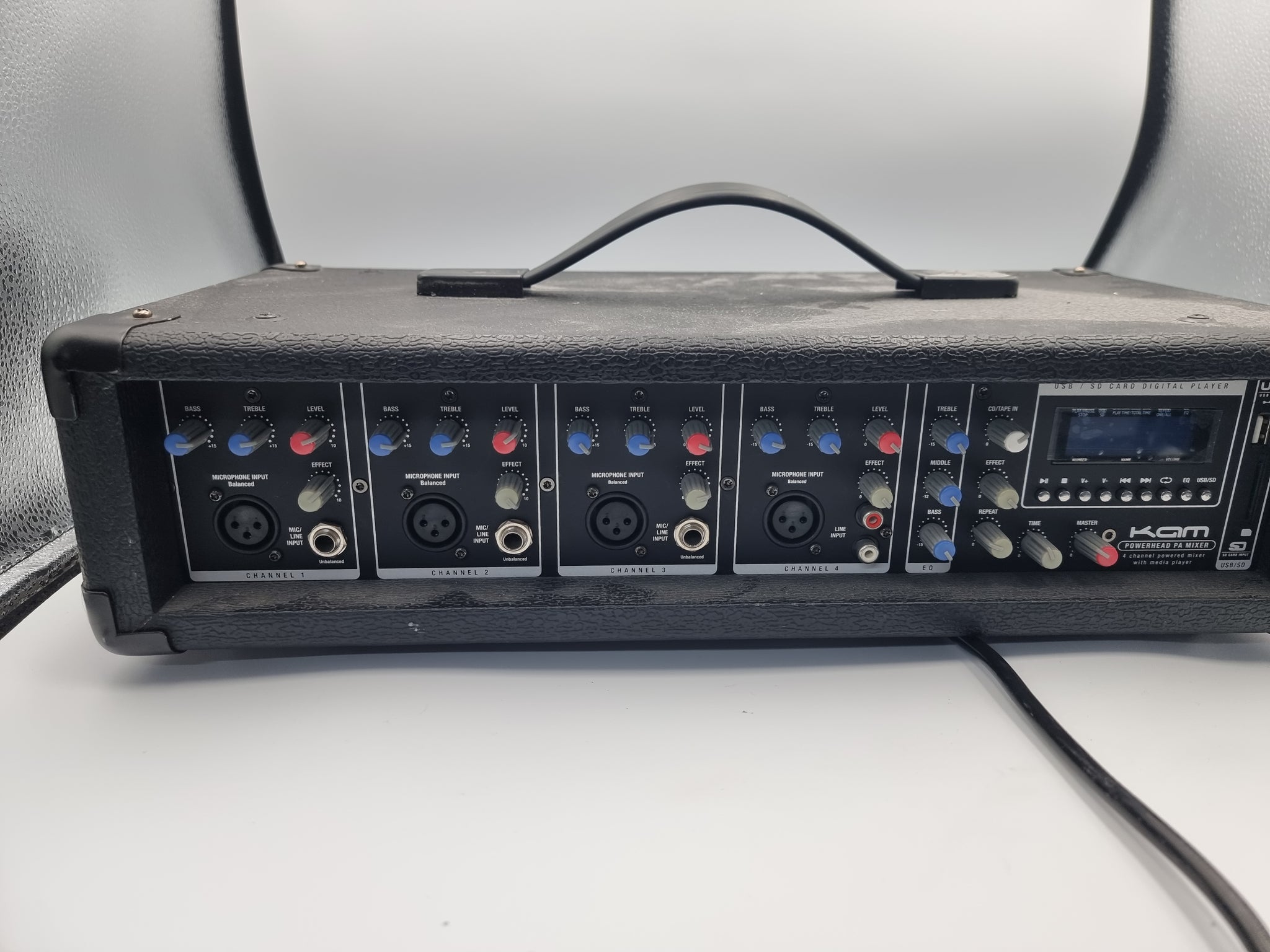 KAM Powerhead 4 Channel PA Mixer Media Player Media Player