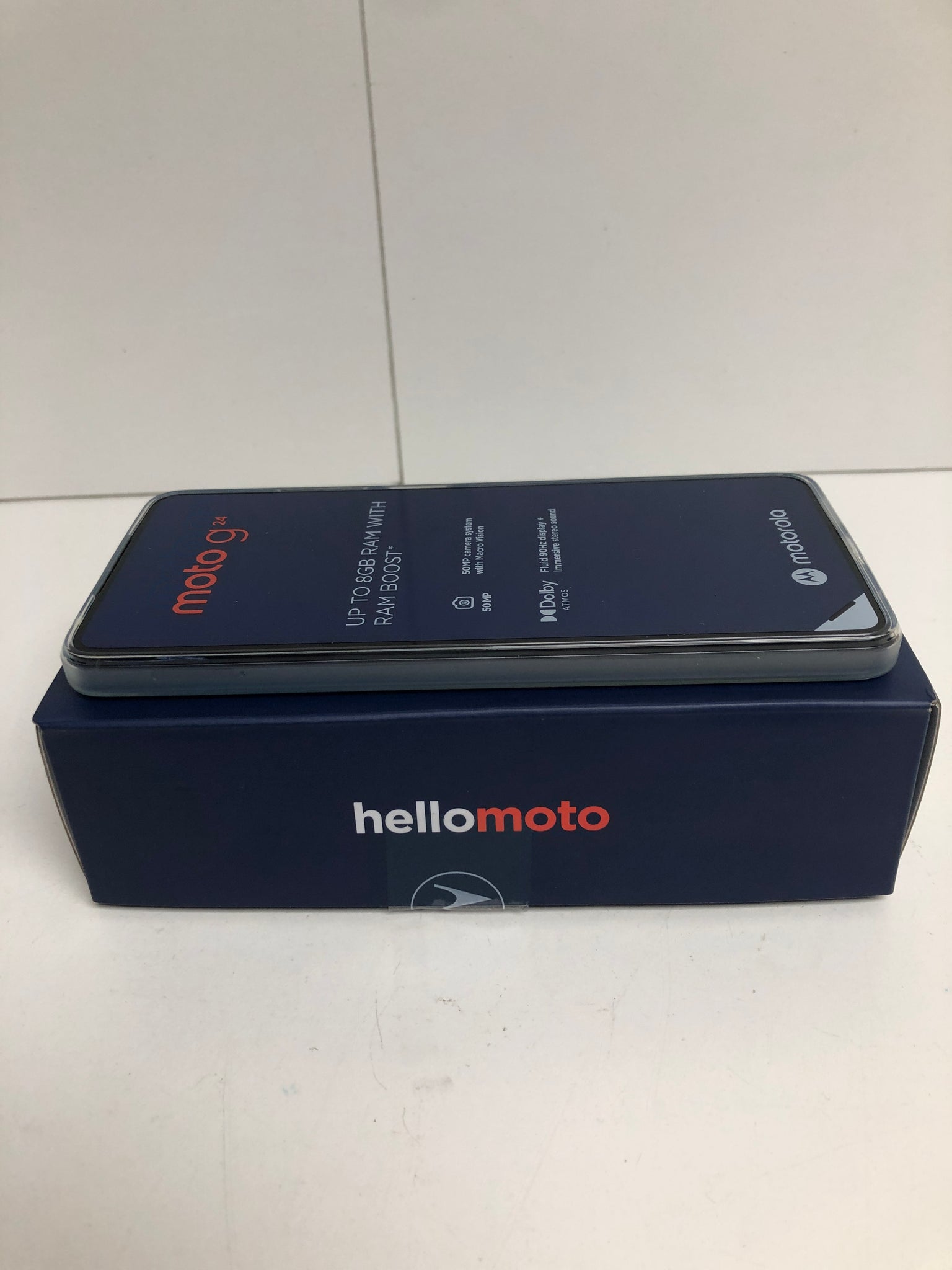 Motorola Moto G24 - 128 GB, Matt Charcoal
