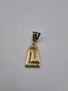 14ct Yellow Gold Greek Key Pendant - 1.97 Grams