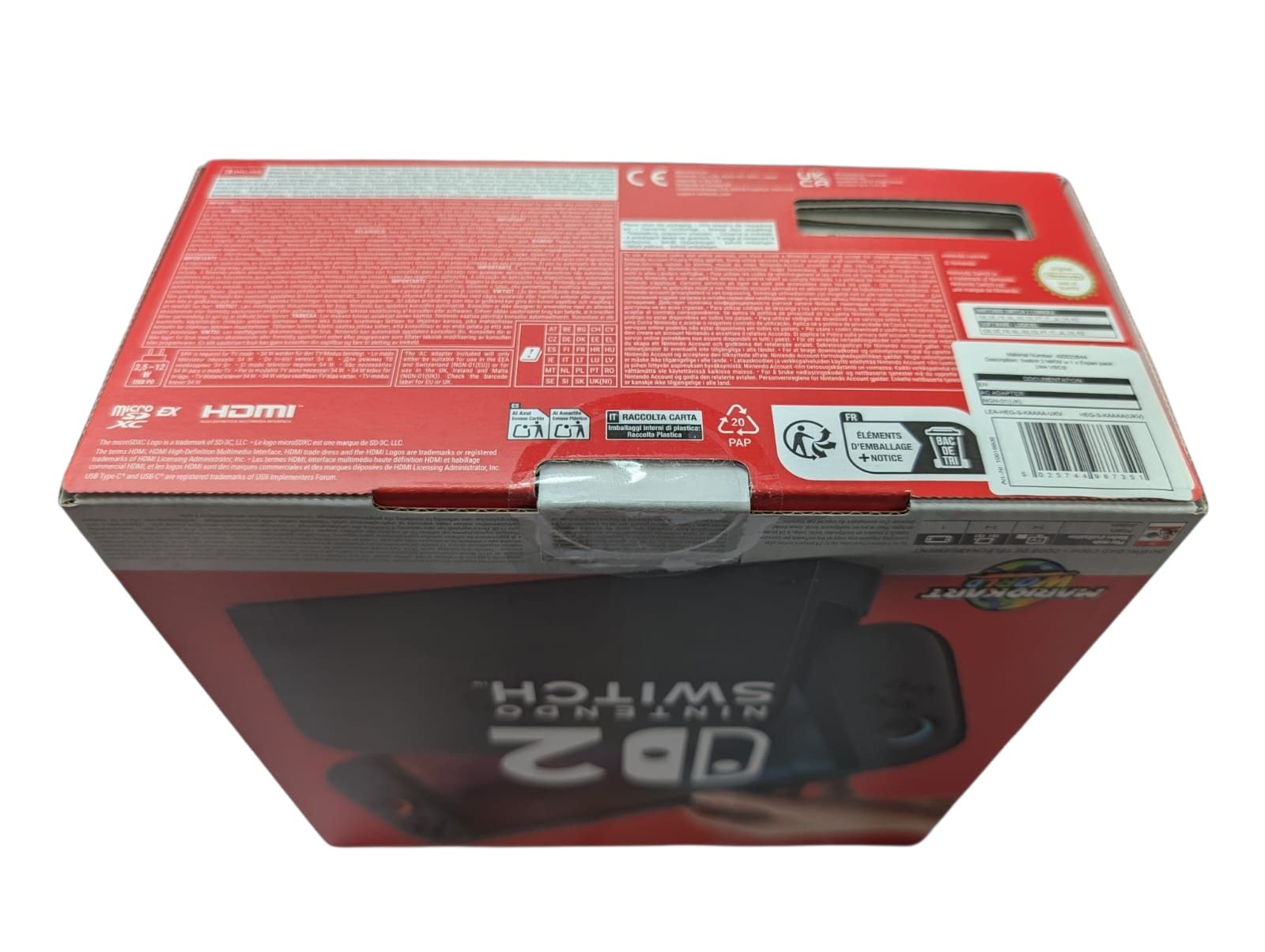 Brand new Nintendo switch 2 console with Mario kart world