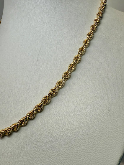 9ct gold rope chain 18