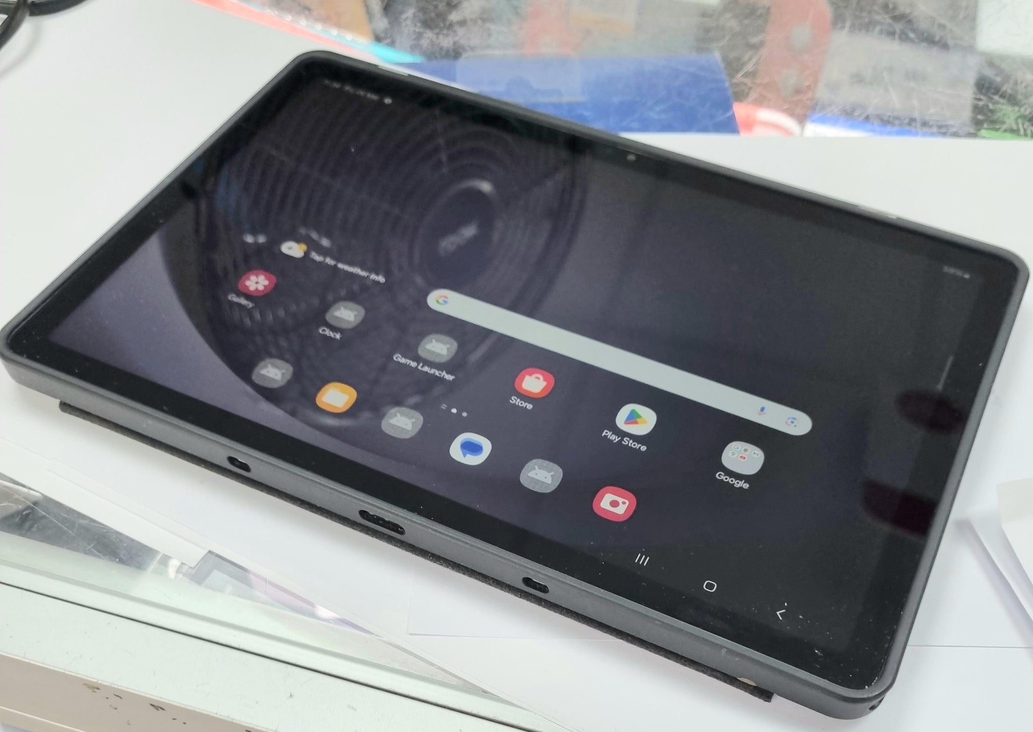 Samsung Galaxy Tab A9+ 11" Tablet - 128 GB, Graphite + Case