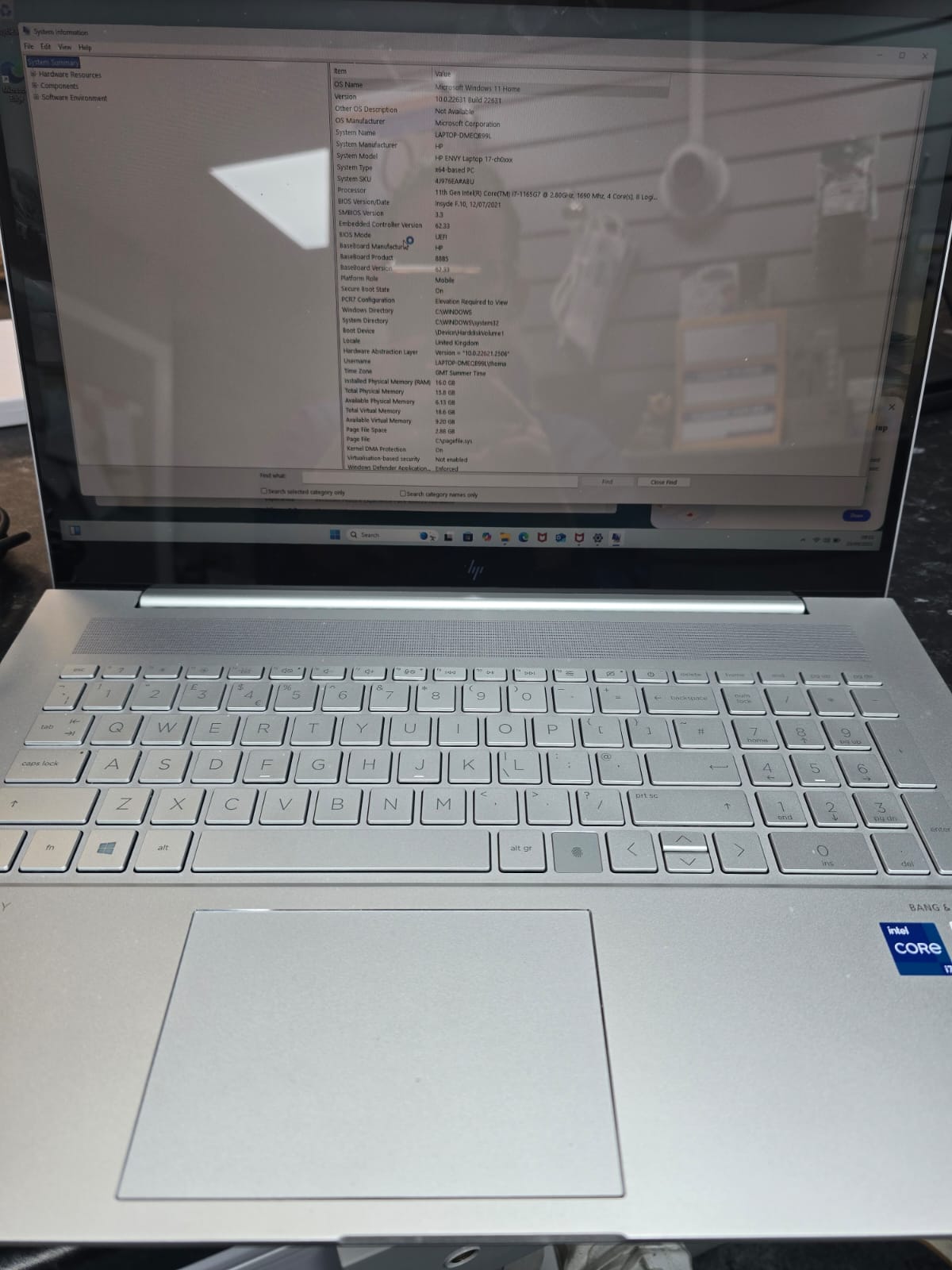HP Envy 17inch Touchscreen Laptop