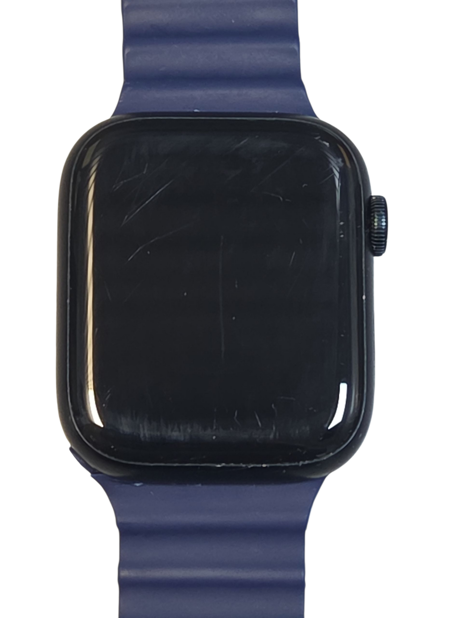 For Apple Watch Series 8 45mm Watch Band(Black Grey)