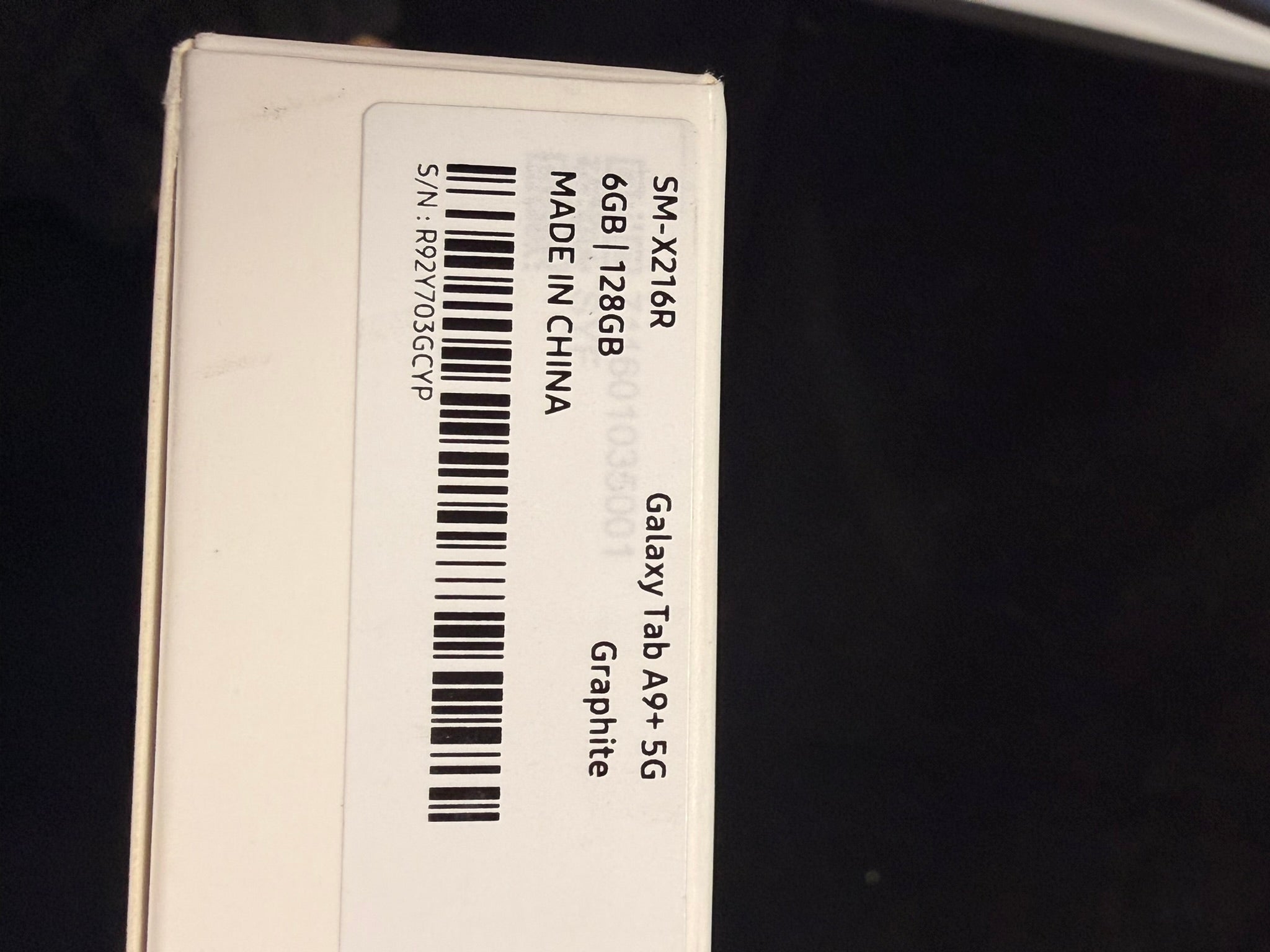 *sealed* samsung galaxy tablet tab a9+ a9 plus 128gb boxed wifi/cellular