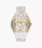 Michael Kors Multifunction Vanilla PVC Watch
