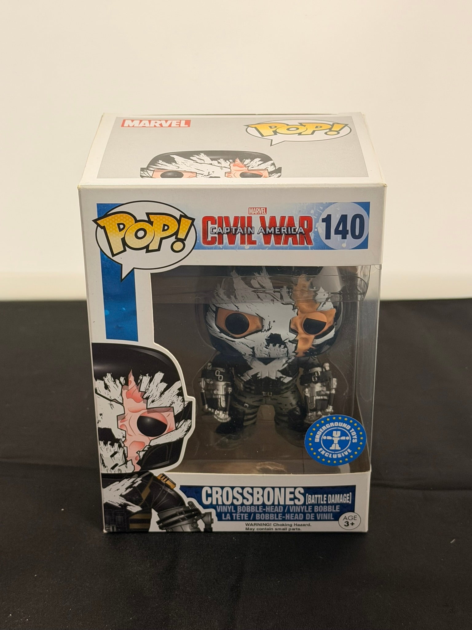 funko pop civil war 140 crossbones