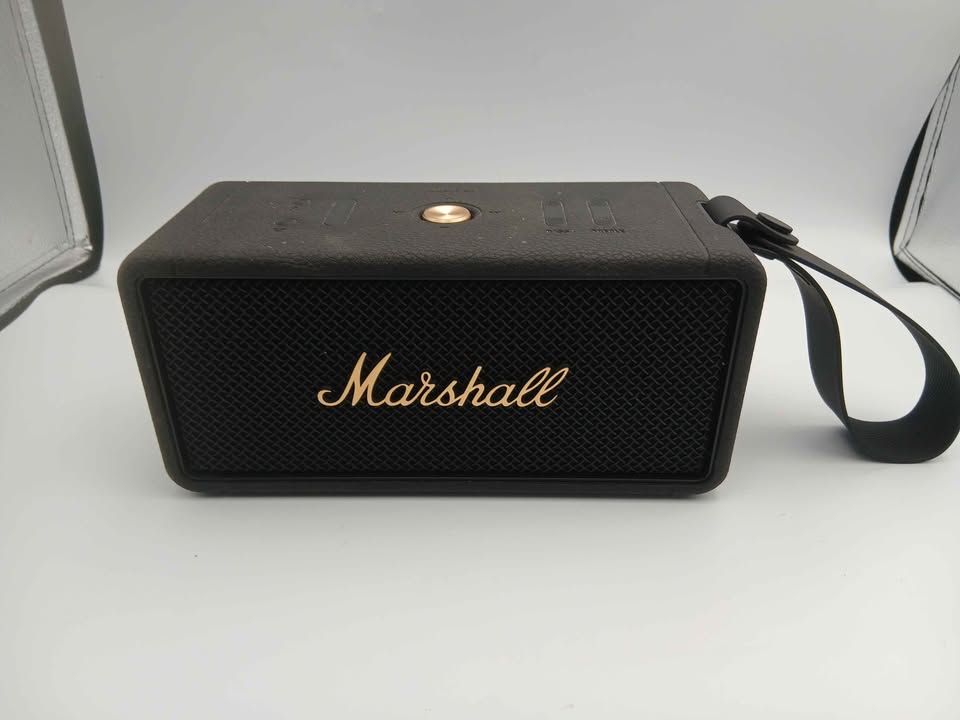 Marshall Middleton Bluetooth Portable 80W Speaker – Black & Brass