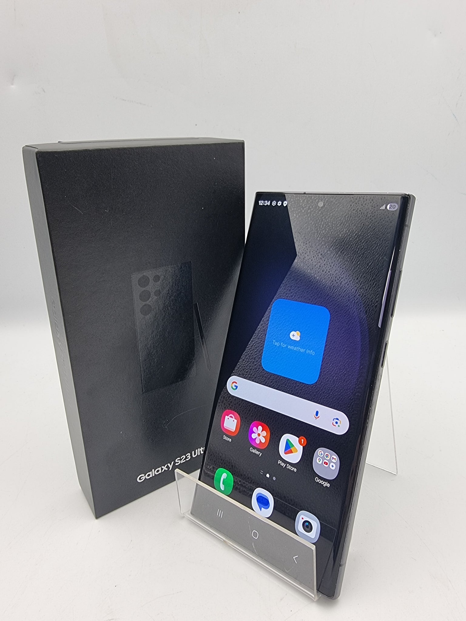 Samsung Galaxy S23 Ultra 512GB black smartphone unlocked boxed