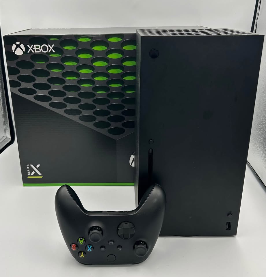 Microsoft Xbox Series X Console, 1TB, Black, Boxed With Wireless Controller & Leads