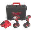 Milwaukee M18 BPP2Q-402C 18V 2 x 4.0Ah Li-Ion RedLithium Cordless Twin Pack