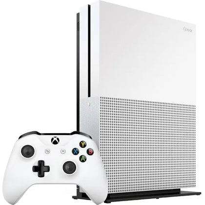 Microsoft Xbox One S Console with red controller