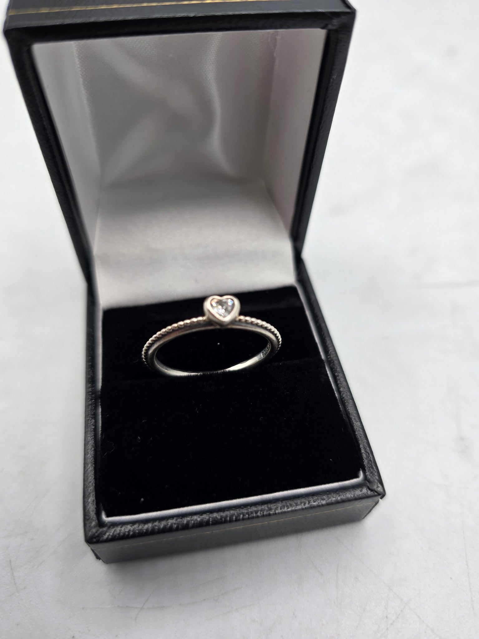 pandora heart ring size N