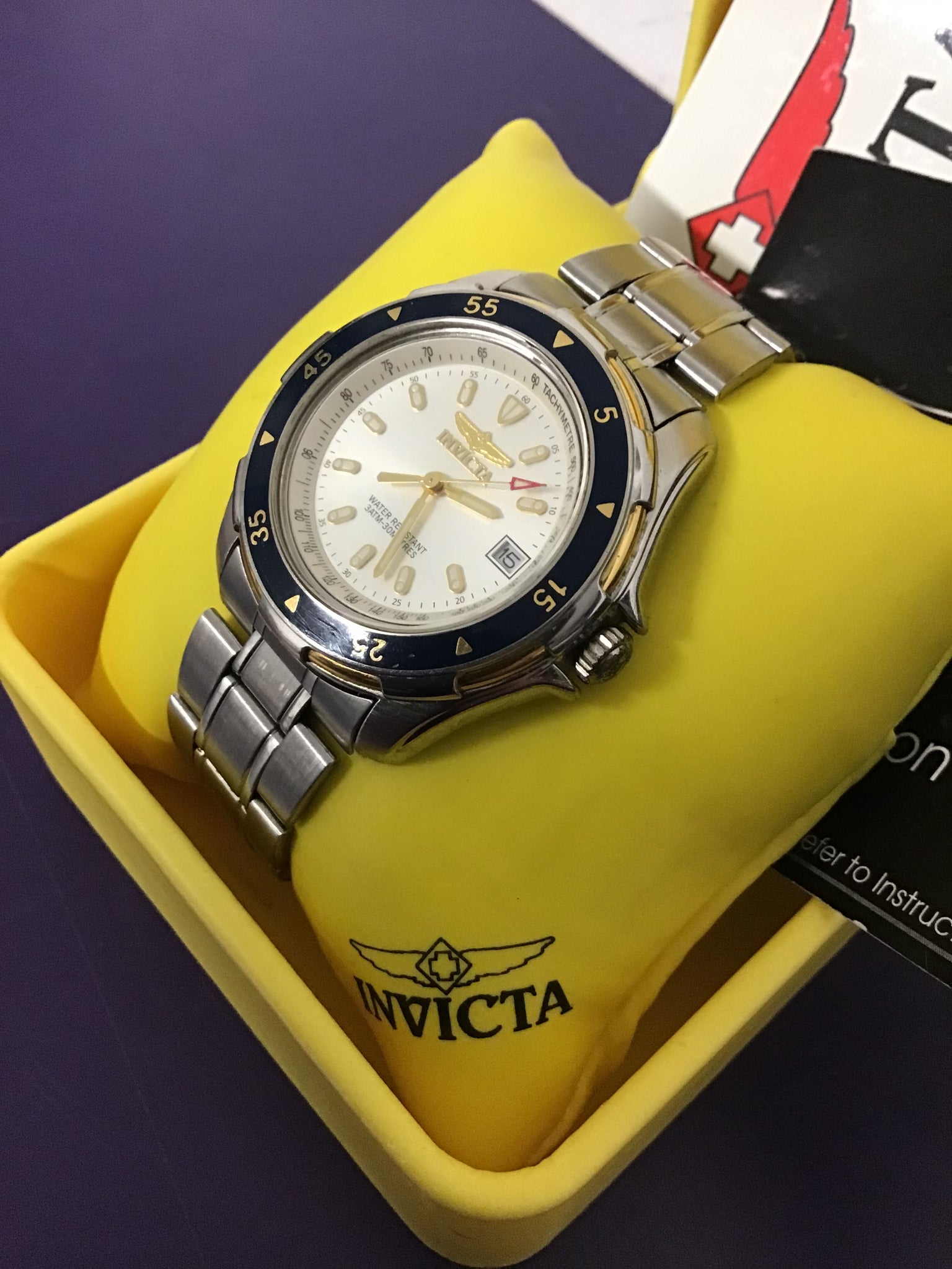 Invicta Quartz Tachymetre