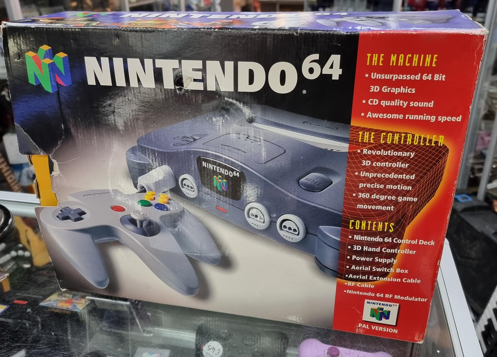 Nintendo 64 - Complete Boxed System -