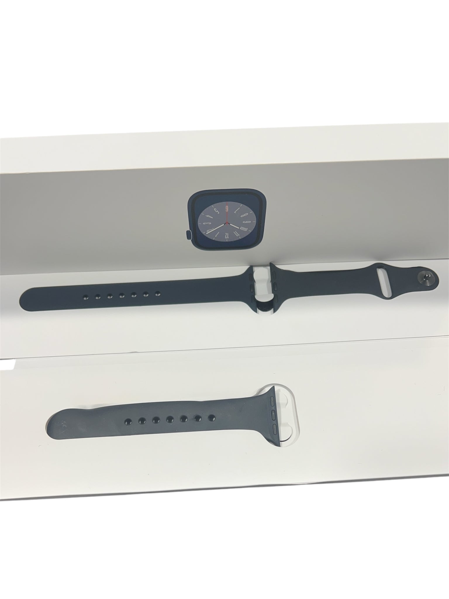 Apple Watch Series 8 GPS 45mm Midnight Aluminum Case with Midnight Sport Band - Regular