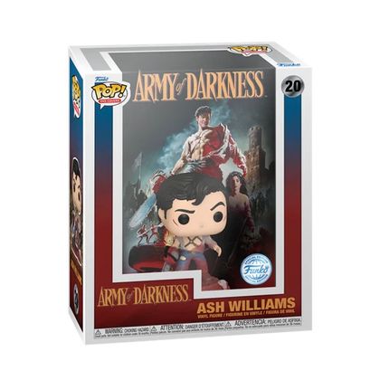 Ash Williams 20 Army of Darkness hmv Exclusive Funko Pop Vinyl DVD Cover