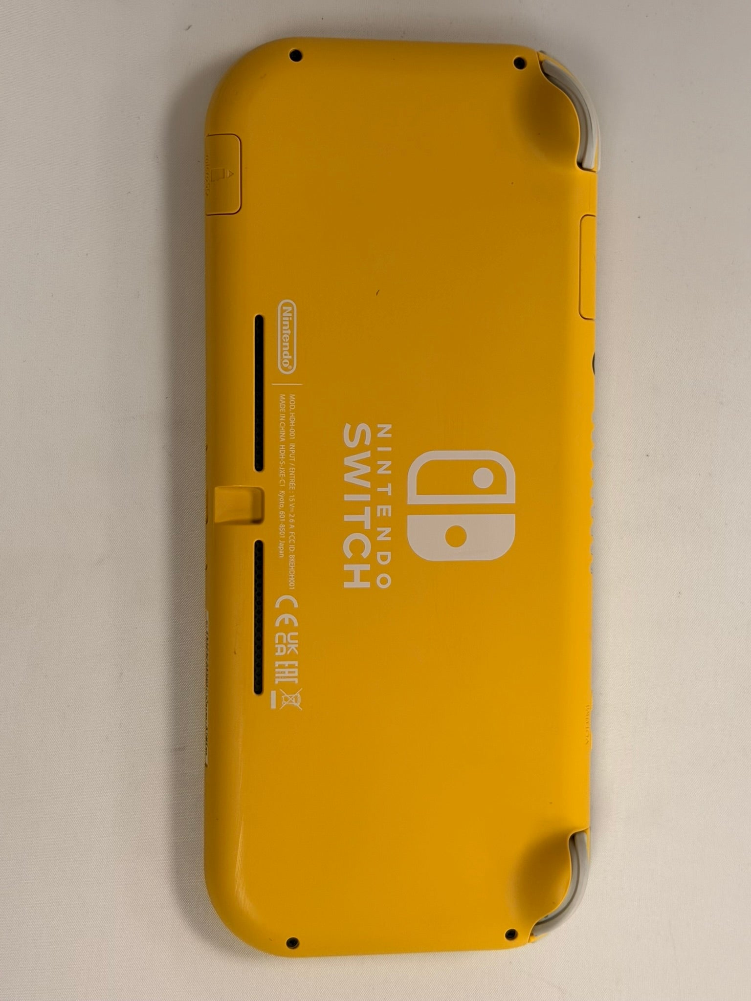 nintendo switch lite yellow console boxed