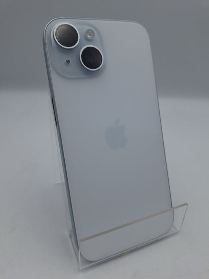 DX Apple iPhone 15 128GB Blue smartphone unlocked unboxed 84% batt health